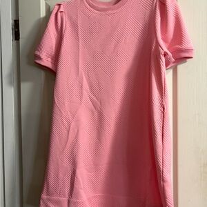 JODIFL Pink Textured Dress